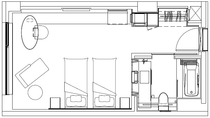 DeluxeType New Room Floor Plan